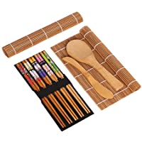 Seilent Kit para Hacer Sushi-Equipo para Hacer Sushi Edición de Lujo con Cuchillo de Sushi y Tutoriales